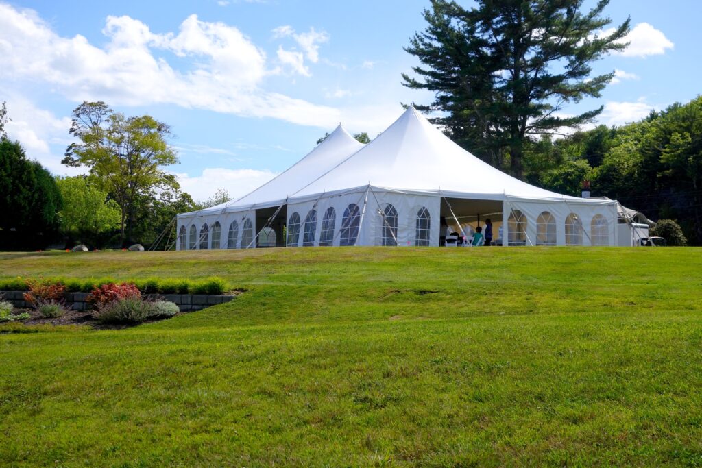 Naperville party rentals including dance floor, tents, chairs