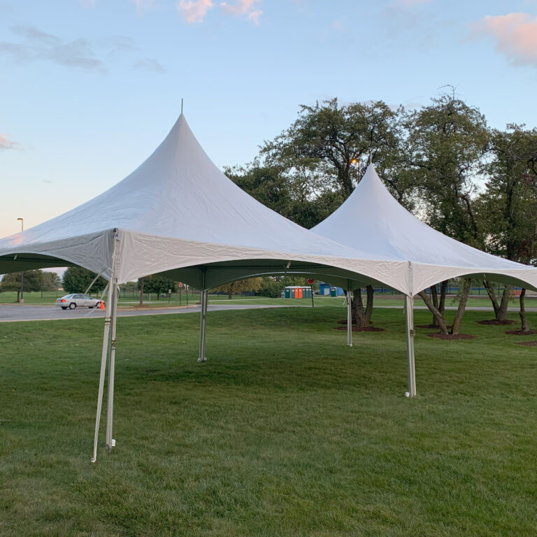 20x40 High Peak Frame Tent - Party Tent for Rent