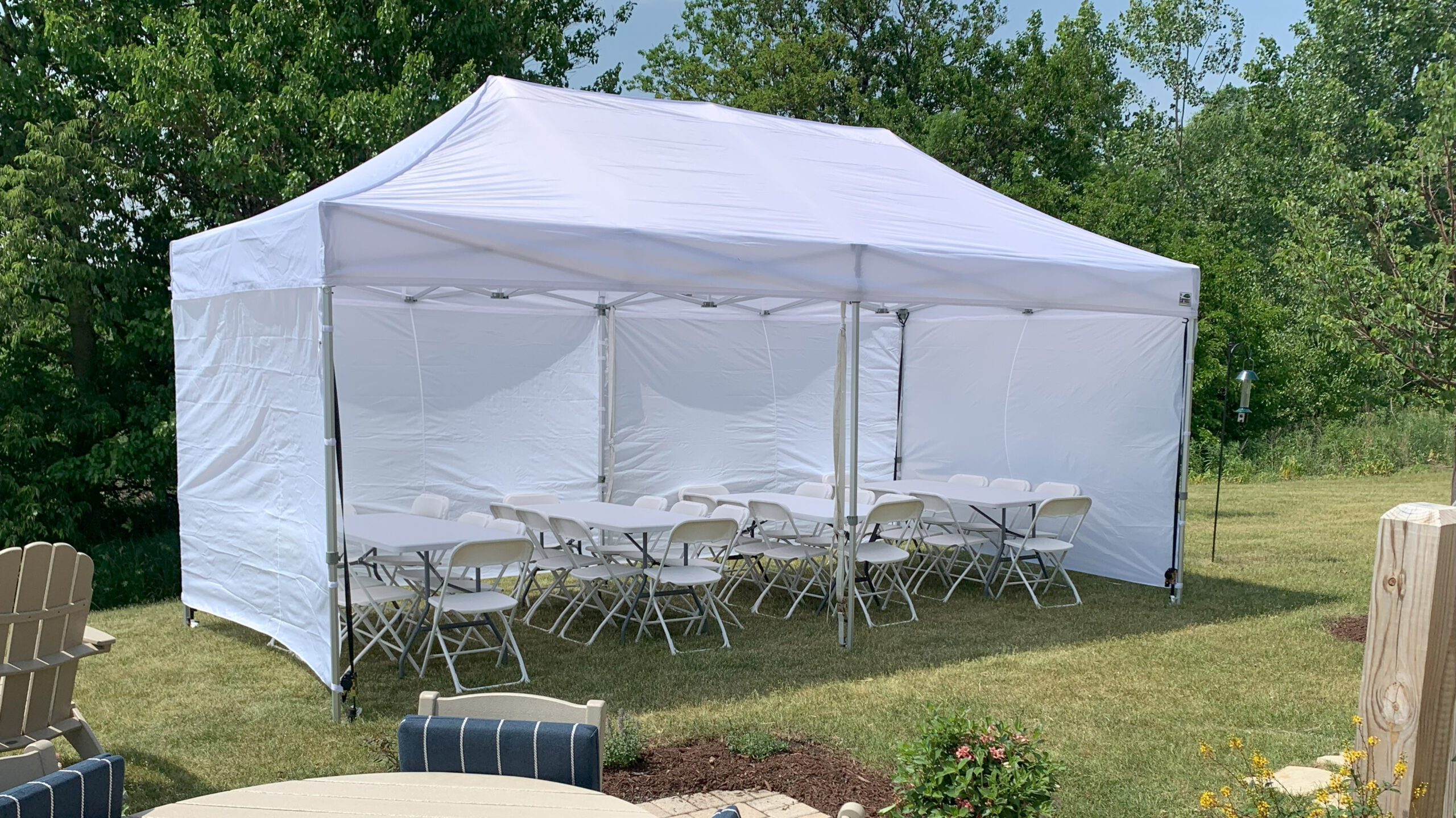 20x10 Tent with Sidewalls