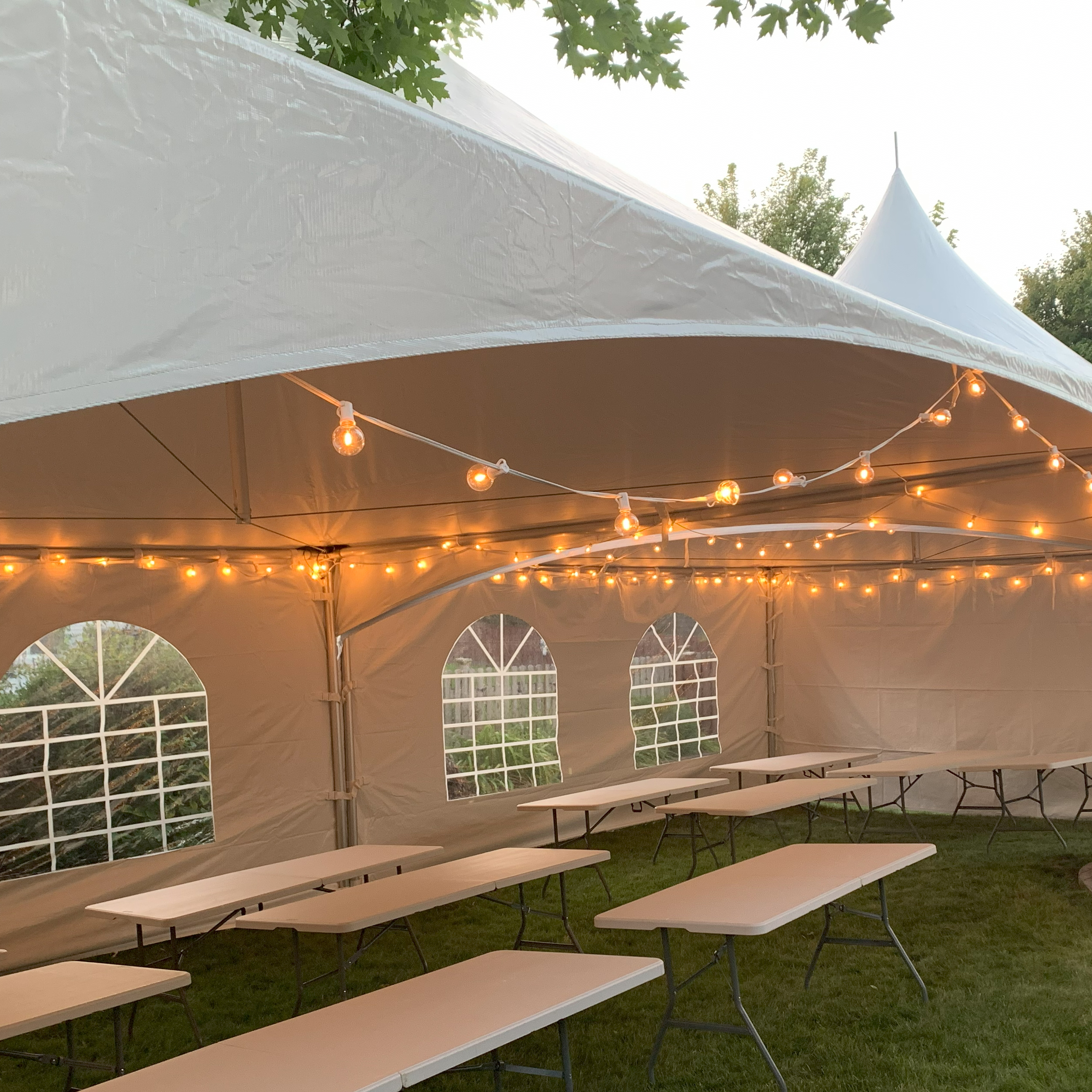 Rent 20x20 Frame Tent