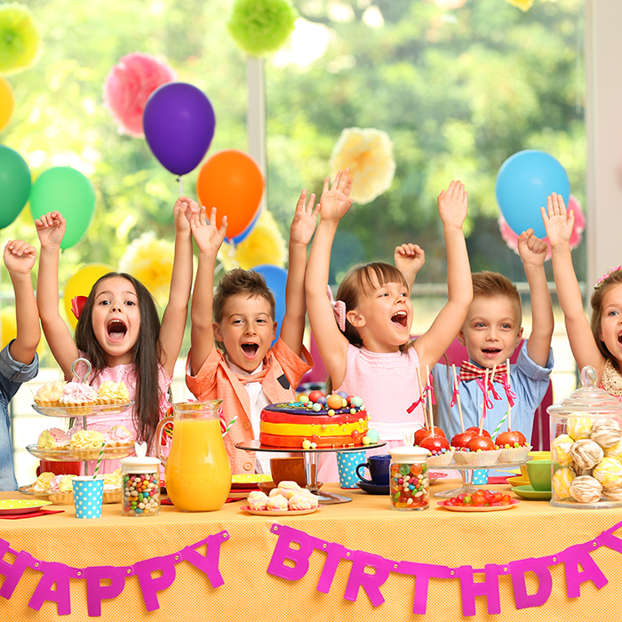 Birthday party rentals in Plainfield - tables chairs