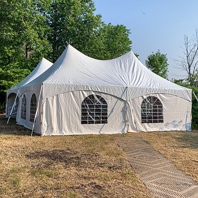 Large wedding tents for rent Oswego, IL