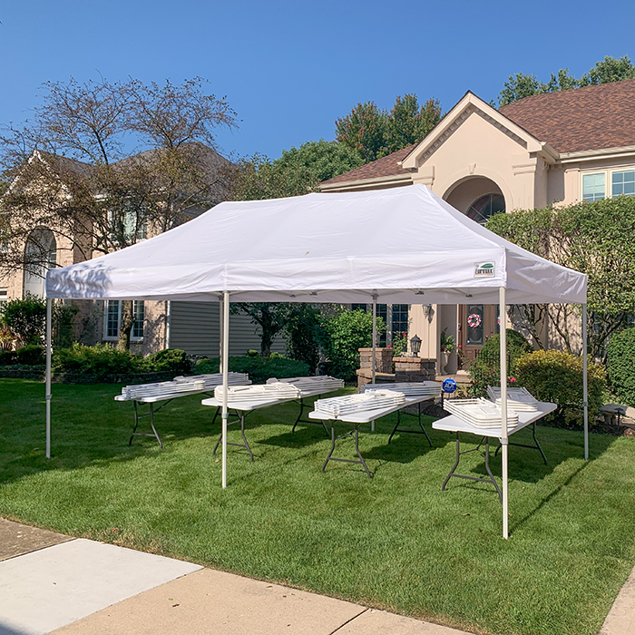 Graduation party tent for rent in Plainfield Illinois west of Chicago